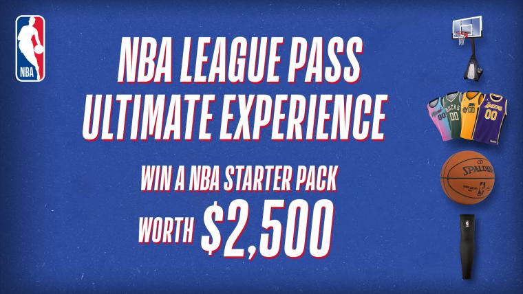 Enter now to win a $2,500 NBA prize pack  image