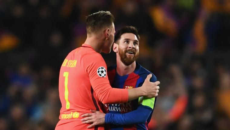 Ter Stegen: Messi is unstoppable image