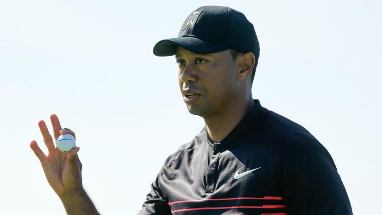 Farmers Insurance Open: Tiger Woods shoots par in uneven Round 1 image