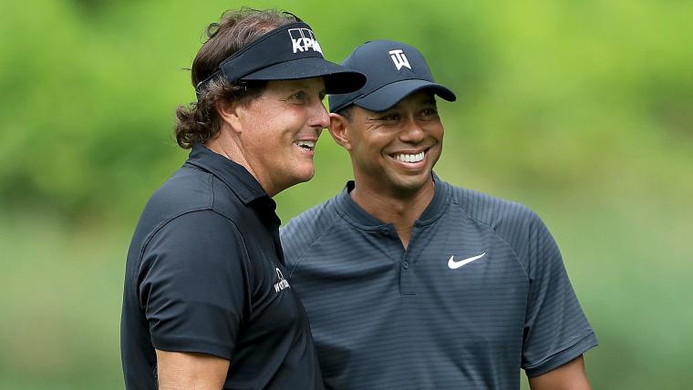 Tiger Woods vs. Phil Mickelson: Head-to-head record, all-time stats image