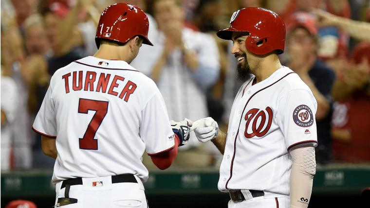 Nats move into first wild-card spot image