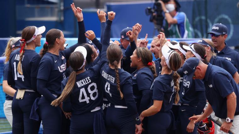 USA vs. Japan softball time, channel, TV schedule to watch 2021 Olympic gold-medal game image