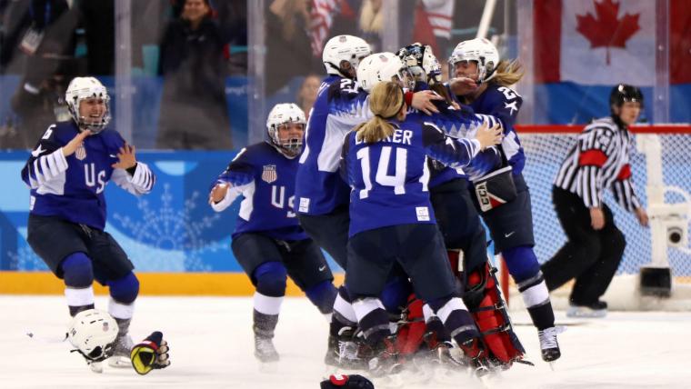 Team USA snaps Canada's streak, wins first Olympic women's hockey gold in 20 years image