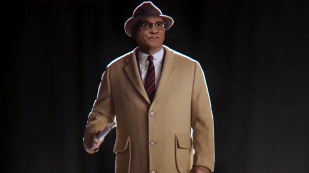 Awkward Vince Lombardi hologram before Super Bowl 55 prompts confusion on Twitter image