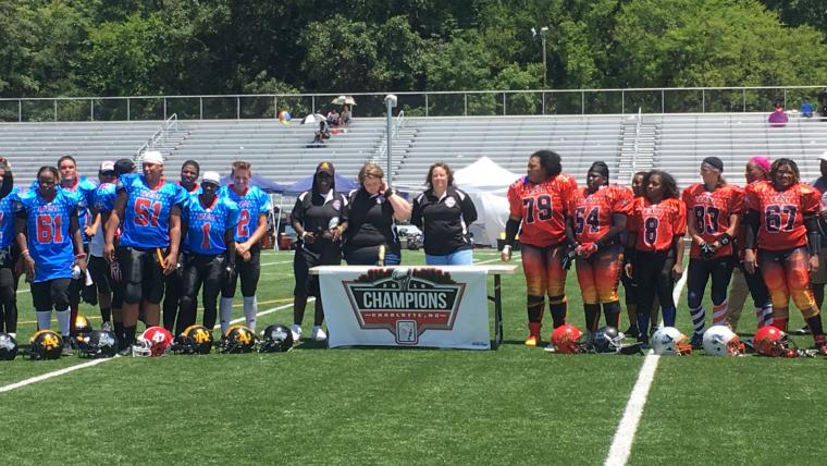 Women's football: The IWFL provides blooming American dream image