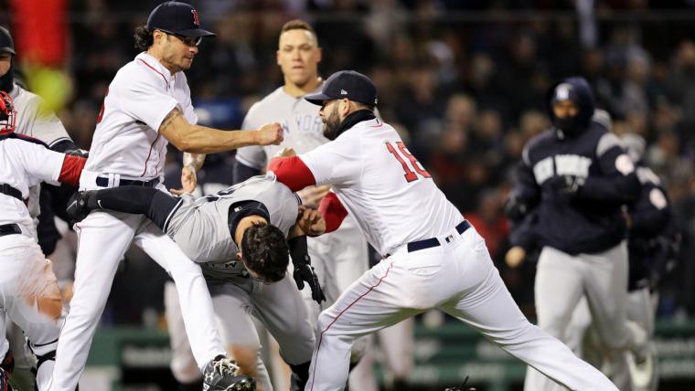 Yankees-Red Sox brawl  image