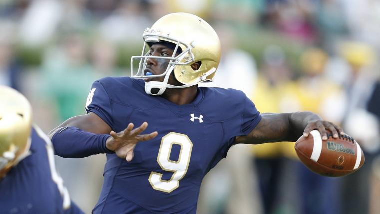 Notre Dame QB Malik Zaire expected to transfer, reports say image