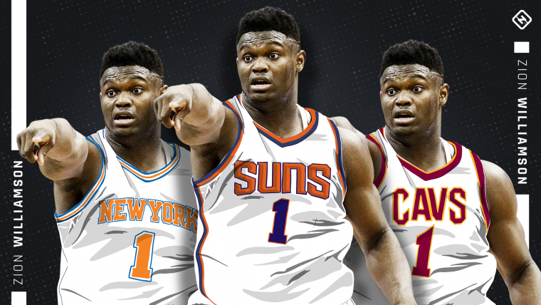 NBA Draft lottery 2019: Zion Williamson's best (and worst) possible landing spots image