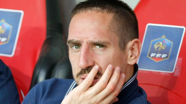 Ribery injury image