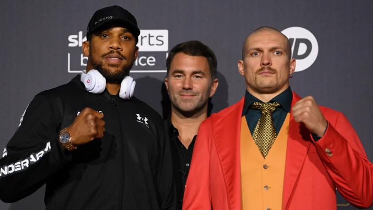 Joshua says he'll put on 'spectacular show' for fans, KO Usyk image