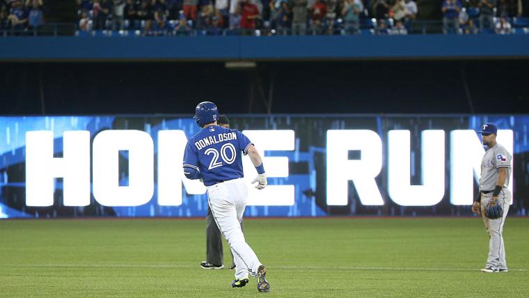 Take that, Pete Rose: Josh Donaldson homers in first at-bat image