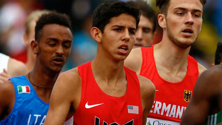 Grant Fisher becomes seventh high schooler to break four minutes for mile image