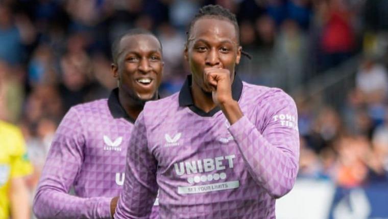 Aribo fires Liberia warning with goal & assist image