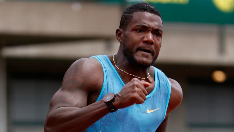 Justin Gatlin runs fifth fastest 200-meter dash of all time image