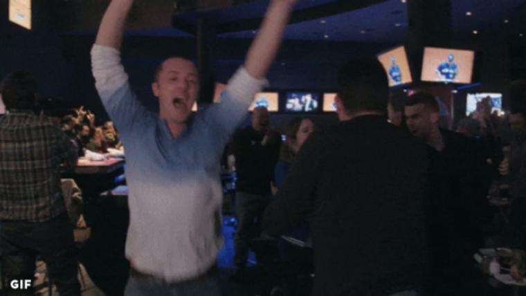 Maple Leafs win draft lottery; NO ONE is more pumped than this dude image