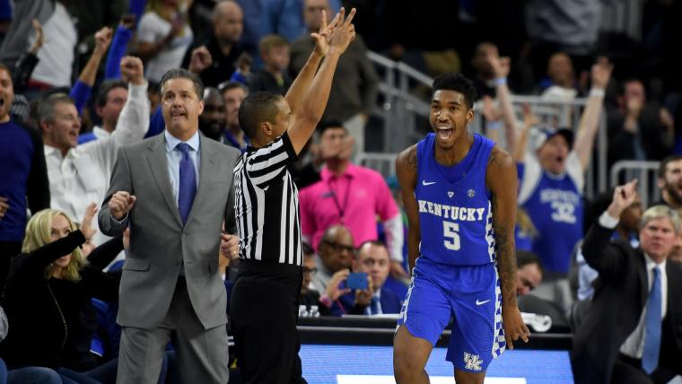 Malik Monk shows vs. UNC he's a different kind of Kentucky freshman sensation image