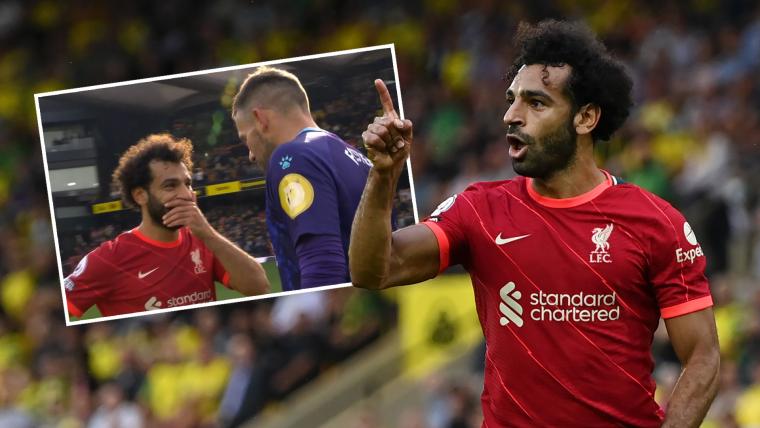 Salah's private penalty conversation with Foster revealed image