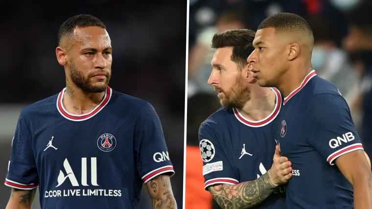 Neymar the odd man out as Messi - Mbappe combination clicks  image