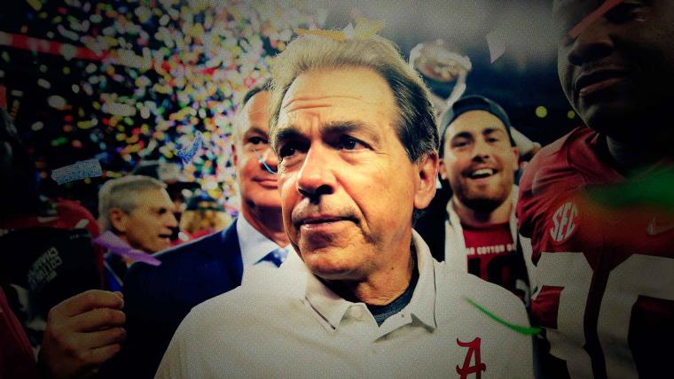 For Nick Saban, happiness is winning titles and process of working toward another image