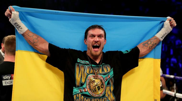 Sporting News 2018 Fighter of the Year (Boxing): Oleksandr Usyk image