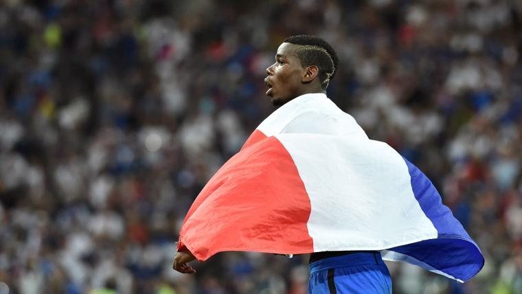 Pogba does his talking on the pitch image