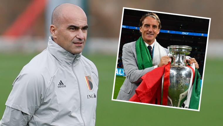 Martinez salutes Mancini as he aims to end Belgium's trophy drought image