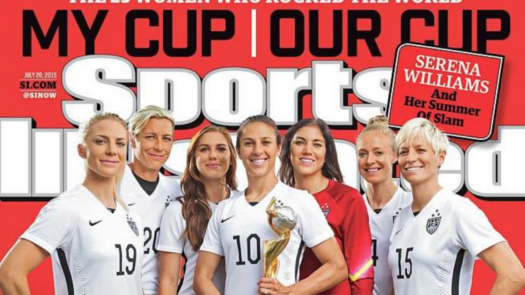 USWNT score 25 Sports Illustrated covers in honor of World Cup win image