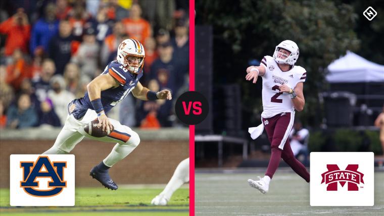 What channel is Auburn vs. Mississippi State on today?   image