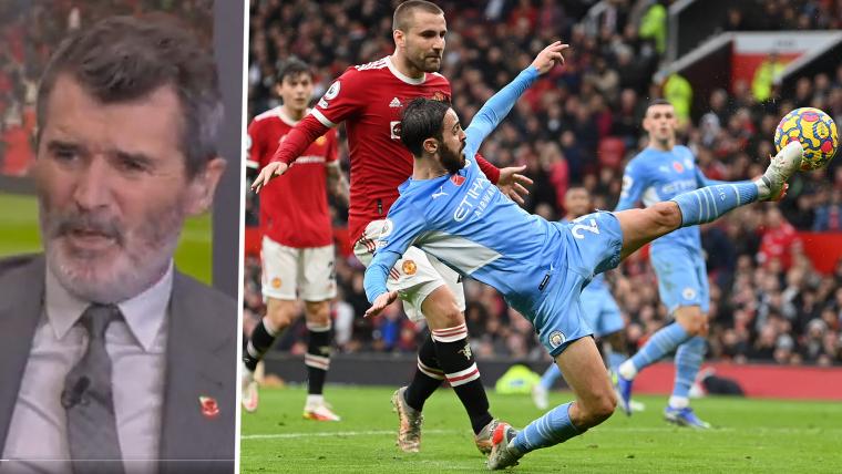 'I give up' - De Gea & Shaw destroyed by Keane in half-time rant image