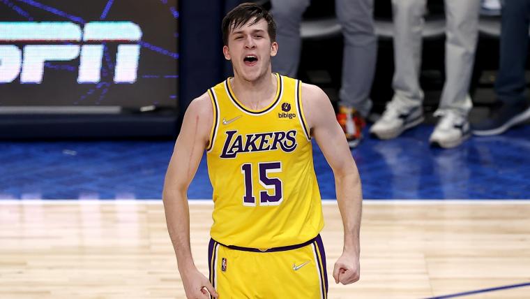 Who is Austin Reaves? Lakers rookie that nailed clutch game-winner in overtime against Mavericks image