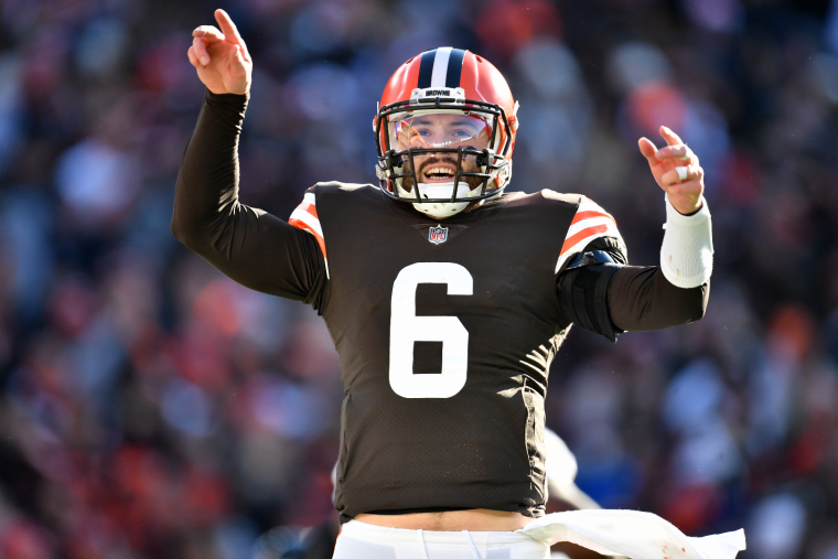 Baker Mayfield tells NFL to 'make up your damn minds' on COVID protocols image