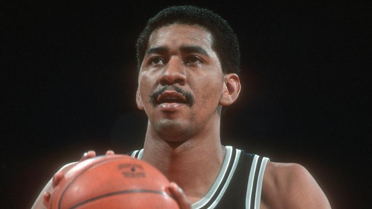 Q&A: George Gervin reacts to making NBA 75 image