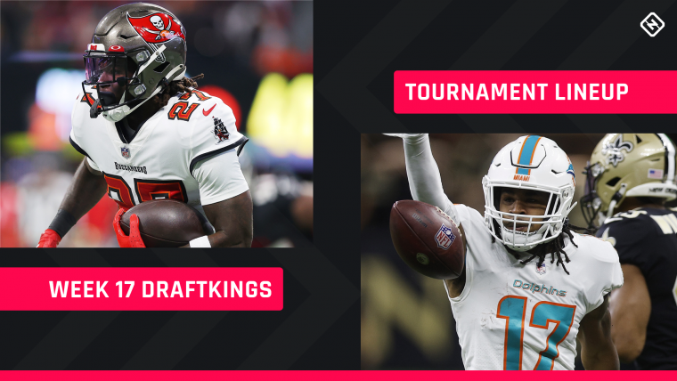 Week 17 DraftKings Tournament Lineup image