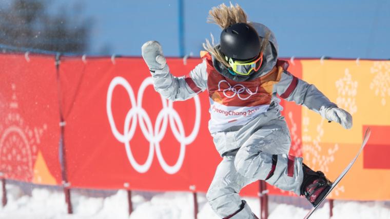 Chloe Kim snowboarding schedule image