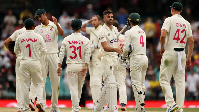 Why are England and Australia players wearing black armbands? image