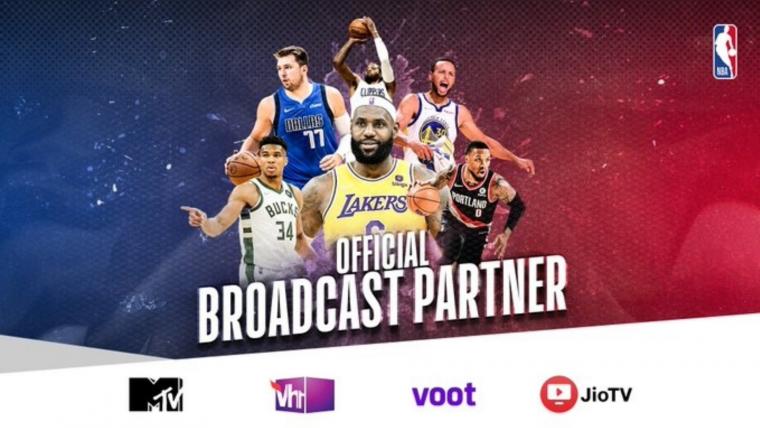 NBA announces new broadcast partner for India image