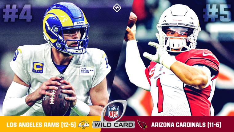 What channel is Rams vs. Cardinals today? Time, TV schedule for NFL wild-card playoff game image