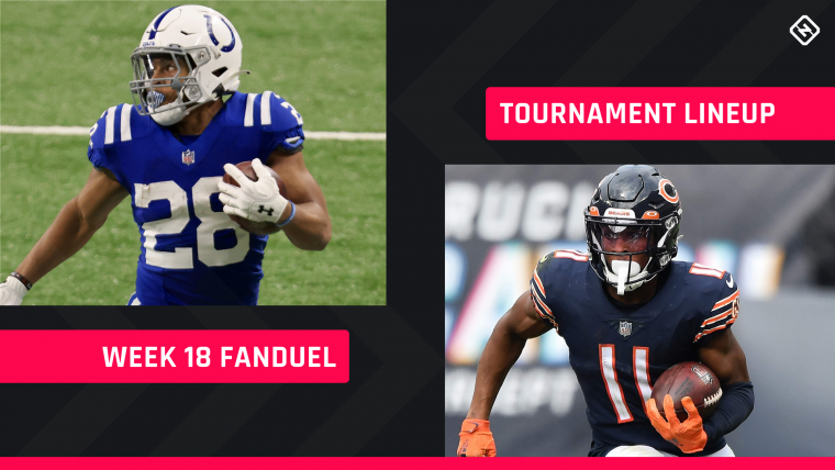 Week 18 FanDuel Tournament Lineup image