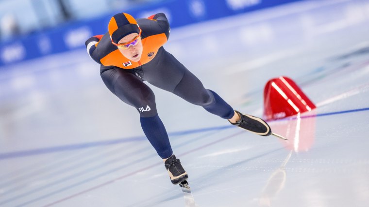 How Dutch speed skater Ireen Wust made history with Olympic gold at five different Games image