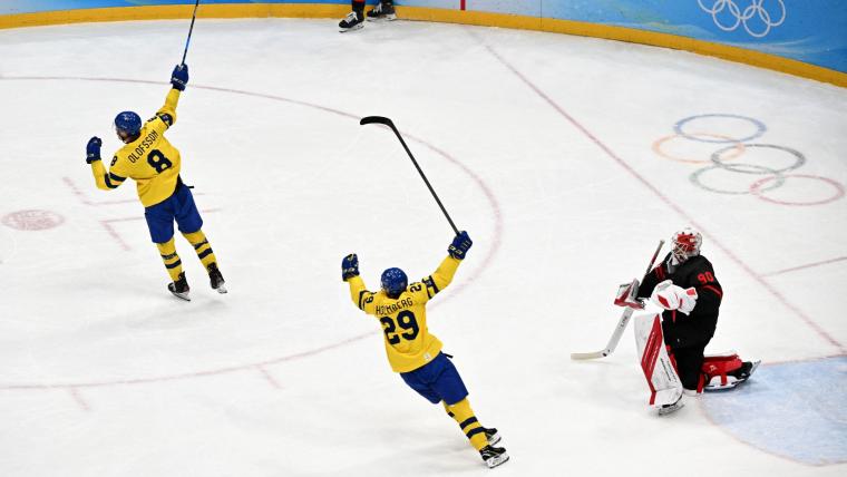 Canada vs. Sweden final score, results: Canada stunned by two late goals, eliminated from Olympic men's tournament image