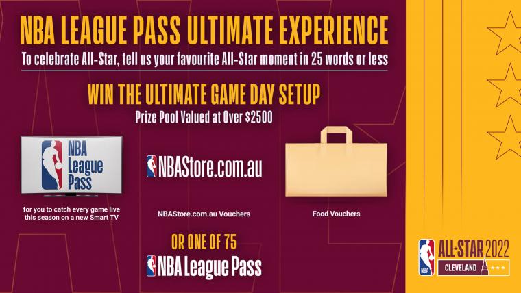 NBA League Pass Ultimate Experience: Enter now to win the ultimate gameday set up image