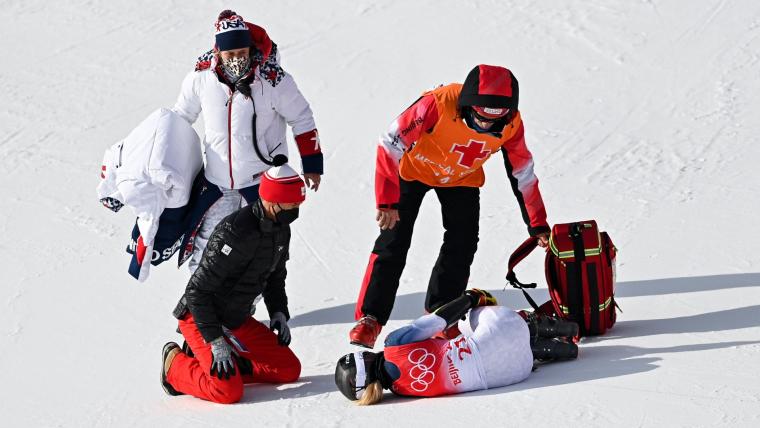 Nina O'Brien crash: USA skier suffers compound fracture, provides update on social media image