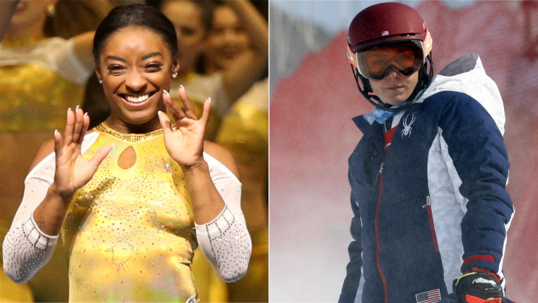 Simone Biles sends support to Mikaela Shiffrin amid Team USA skier's early struggles at Winter Olympics image