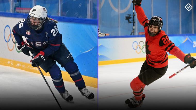 USA vs. Canada time, channel, TV schedule to watch 2022 Olympic women's hockey game image