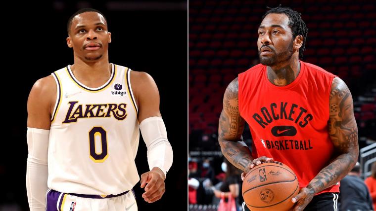 Lakers reject Westbrook for Wall deal from Rockets image