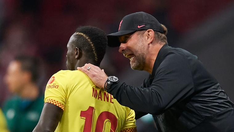 Klopp frustrated with officiating of Sadio Mane image