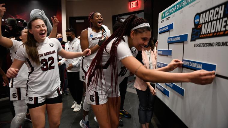 Women's NCAA Tournament bracket 2022: Updated schedule, TV channels for every Sweet 16, Elite Eight game image