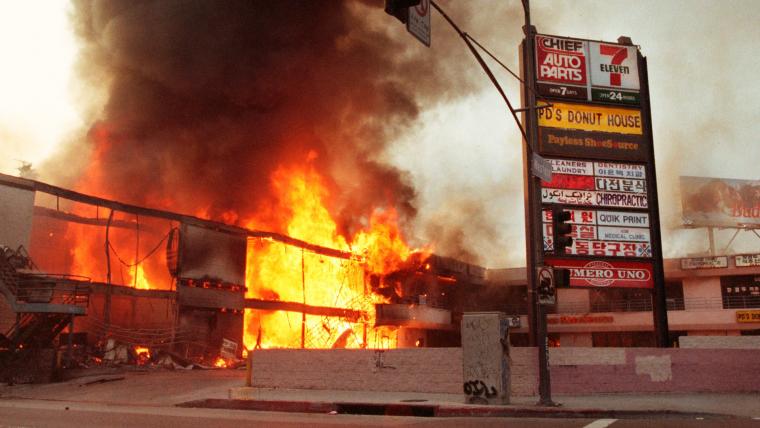 TSN Archives: Columnist William C. Rhoden on race and the 1992 LA riots image