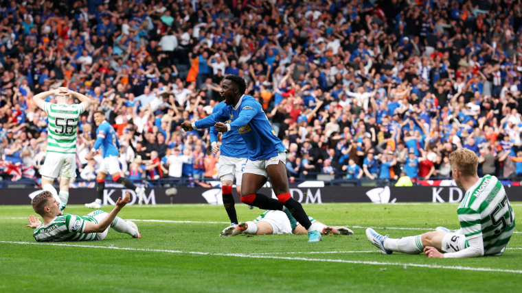 Rangers come back to beat Celtic in extra time image