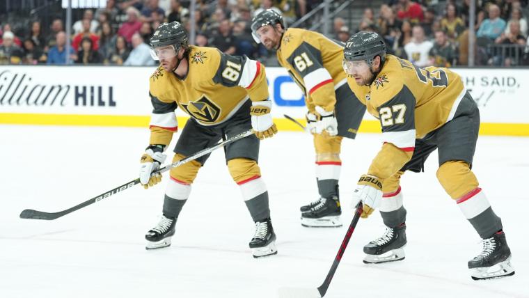 What channel is Golden Knights vs. Stars on? image